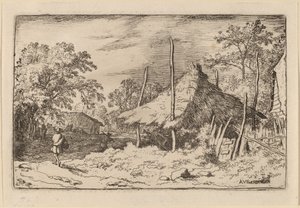 Ruota sotto il fienile, probabilmente c. 1645-1656 da Allart van Everdingen