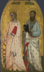 Santi Caterina e Bartolomeo, ca 1350 da Allegretto Nuzi
