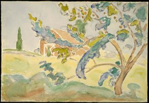 Albero e fienile da Allen Tucker