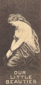 Dalla serie Attrici N57 promuovendo le sigarette Our Little Beauties per Allen & Ginte..., 1890