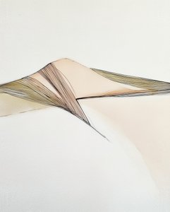 Paesaggio di dune astratto da Alma