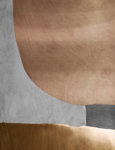 Forme in rame spazzolato da Alma