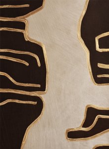 Eleganti contorni dorati da Alma