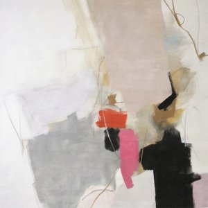 Grigio rosato moderno astratto