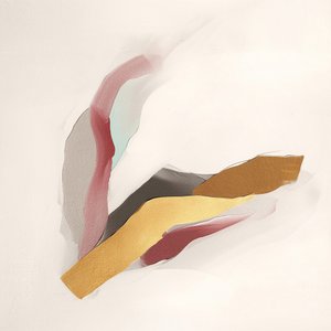 Astratto moderno e fluido in oro da Alma