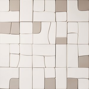 Griglia astratta organica