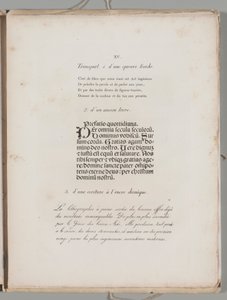 Arte della litografia: Stampa di lettere, lastra XV da Alois Senefelder