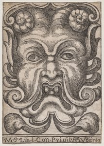 Maschere Grottesche: Maschera 9, Libro I da Aloisio Giovannoli