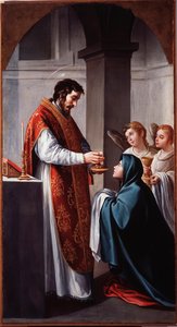 La Vergine riceve la Comunione di San Giovanni Battista