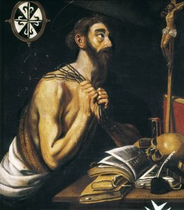 San Domenico penitente. 1621 da Alonso Florin