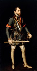 Ritratto di Filippo II, re di Spagna da Alonso Sánchez Coello
