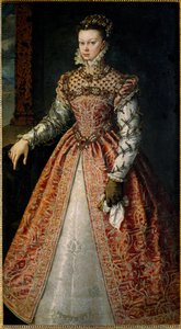 Ritratto di Elisabetta di Francia (o Isabella di Valois) da Alonso Sánchez Coello