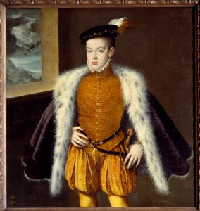 Ritratto del Principe Don Carlos, figlio di Filippo II da Alonso Sánchez Coello