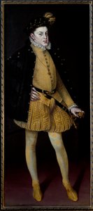 Ritratto del principe Don Carlos da Alonso Sánchez Coello