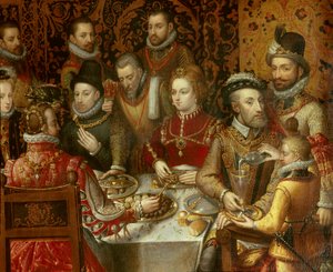 Il banchetto dei monarchi della casa d