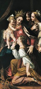 Il matrimonio mistico di Santa Caterina