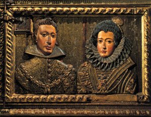Ritratto di Filippo II, rilievo da Alonso de Mena