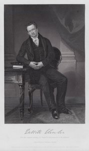 De Witt Clinton (incisione) da Alonzo (after) Chappel