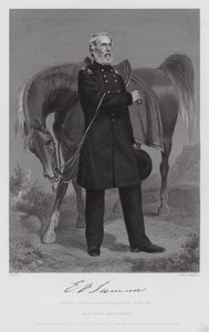 Edwin Vose Sumner (incisione) da Alonzo (after) Chappel