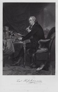 Francis Hopkinson (incisione) da Alonzo (after) Chappel