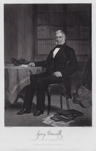 George Bancroft (incisione) da Alonzo (after) Chappel