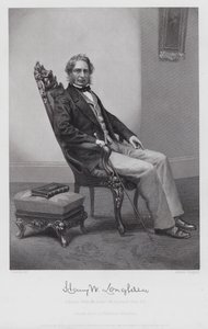 Henry Wadsworth Longfellow da Alonzo (after) Chappel