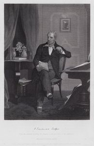 James Fenimore Cooper (incisione) da Alonzo (after) Chappel