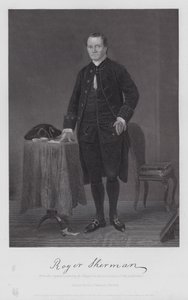 Roger Sherman (incisione) da Alonzo (after) Chappel