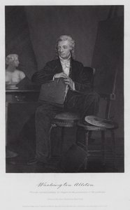 Washington Allston (incisione) da Alonzo (after) Chappel