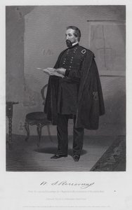 William Stark Rosecrans (incisione) da Alonzo (after) Chappel