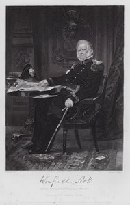 Winfield Scott (incisione) da Alonzo (after) Chappel