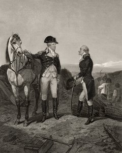 Primo incontro tra George Washington e Alexander Hamilton, da 