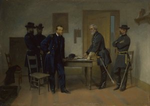 Lee si arrende a Grant ad Appomattox