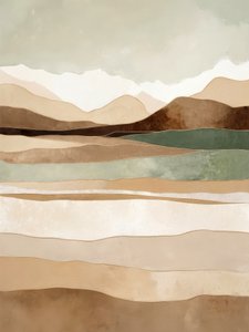 Paesaggio astratto e terroso