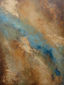 Flusso blu terroso