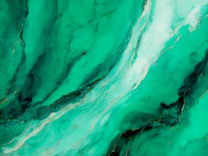 Vortice di oro e smeraldo