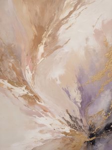 Astratto "Golden Fluid"