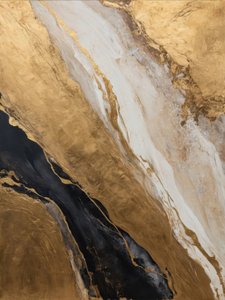 Il flusso del marmo dorato