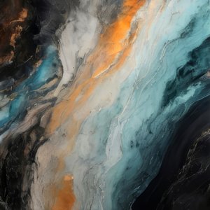 Flusso di marmo oceanico