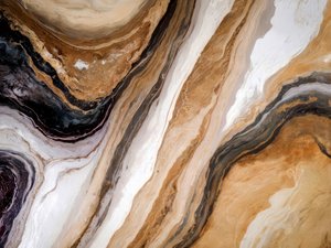 Flusso di marmo biologico