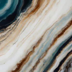 Marmo fluido verde acqua e oro