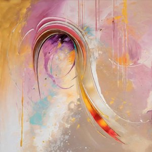 Flusso astratto e vivace