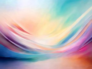 Un flusso di colori vivaci