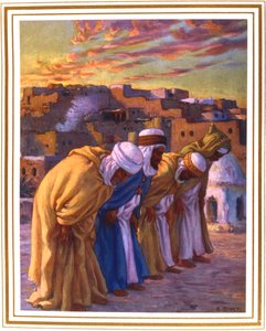 El Rekaa ou Linclination La Priere da Alphonse Etienne Dinet