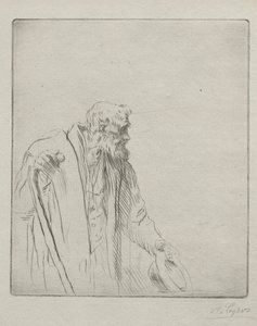 Un mendicante da Alphonse Legros