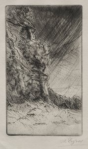 Una raffica di vento da Alphonse Legros