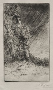 Una raffica di vento da Alphonse Legros