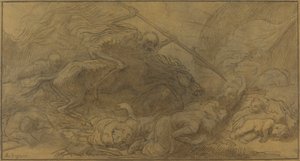 Dopo la battaglia da Alphonse Legros
