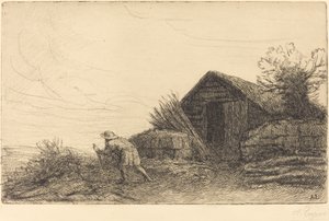 Lungo la Cima della Collina da Alphonse Legros
