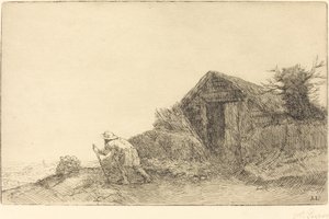 In cima alla collina da Alphonse Legros